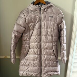 The North Face Women's Pink Puffer Coat